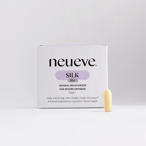 Silk Vaginal Moisturizer | For Vaginal Odor, Dyspareunia, Vulvodynia, Bladder Prolapse | Post-Hysterectomy Care | NeuEve Organic Sensitive Chamomile, Coconut Oil, Stinging Nettle, Orange Oil