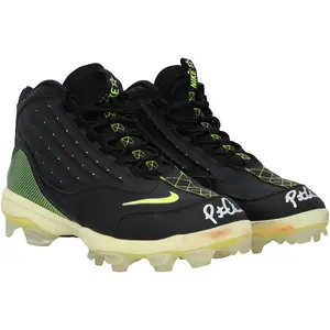 Pete Alonso New York Mets Autographed Game-Used Black Nike Cleats from the 2025 MLB Season - Fanatics Authentic Certified
