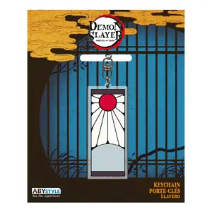 Demon Slayer - Tanjiro's Hanafuda Earring Acrylic Keychain