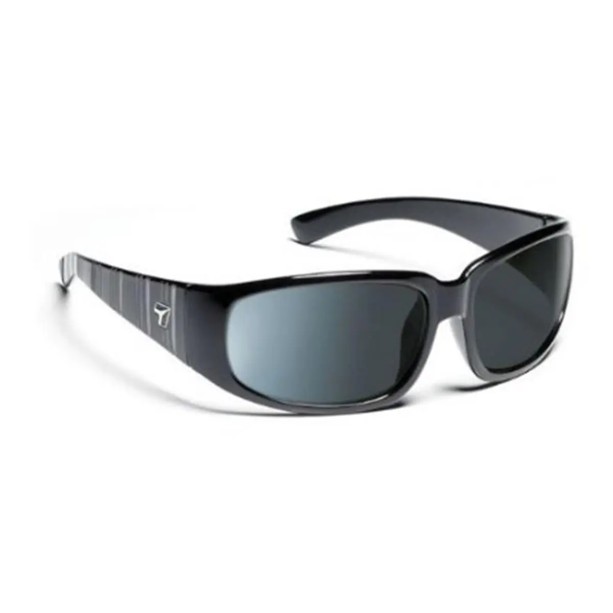 212 MAIN Duke Sharp View Polarized Gray Dark Sunglasses - Polarized Lenses, Sun Protection, Male-Fit, Large & Extra Large Sizes, Men's Accessories, Prescription-Ready
