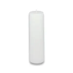 212 MAIN Round Citronella Pillar Candles, 2x6 in White, 24-Piece Bulk Pack, 28-Hour Burn Time, CPZ-112-24, for Outdoor & Indoor Decor (Sports & Outdoor Camping & Hiking Lights & Lanterns)