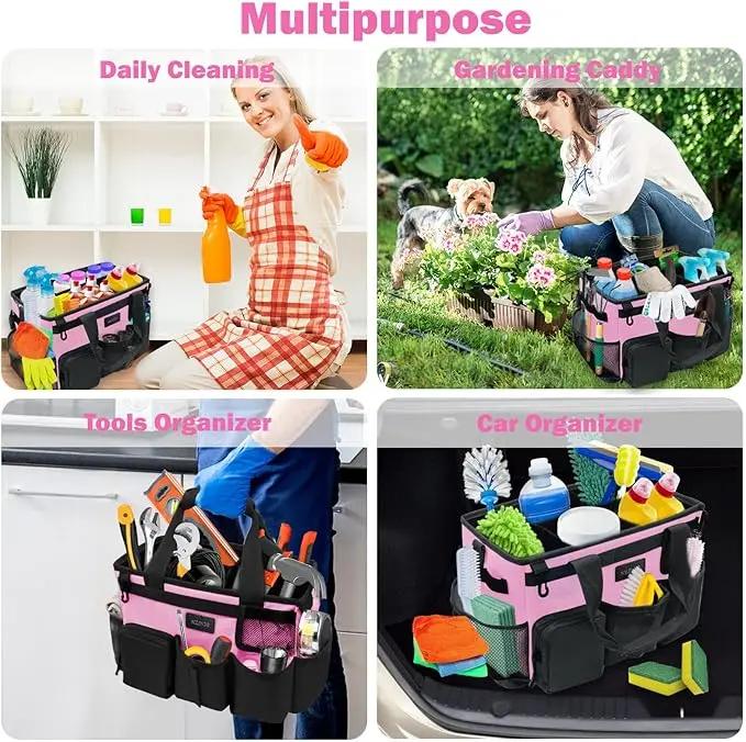 The Ultimate Handbag Organizer! Travel Insert with Hand Strap – Keep Makeup & Toiletries Neat, Fits Any Purse – Must-Have for Women on the Go