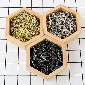 Keychain Making Kit, 20pcs/set DIY Keychain Set, DIY Beading Accessories Including Lobster Clasp & Jump Ring & Screw Eye Pin, DIY Jewelry Making Supplies for Keychain Making