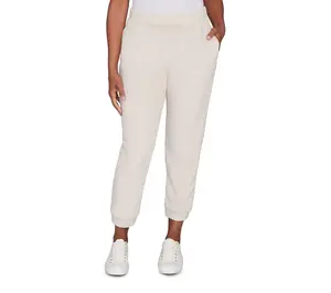 Alfred Dunner Soft Luxe Knit Jogger Pants