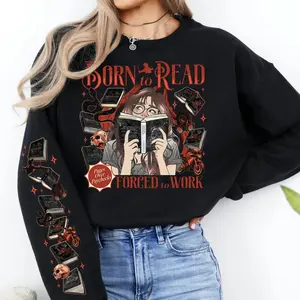 Born To Read Forced To Work Leigh River Universe T-shirt, Property Of Malachi Vize Sweatshirt, Little Stranger Bookish Vintage ,Malachi Vize Run Little Edge Of Darkness Sweatshirt, Little Stranger Hoodie, Dark Romance Book Merch, Psychotic Obsession Tee