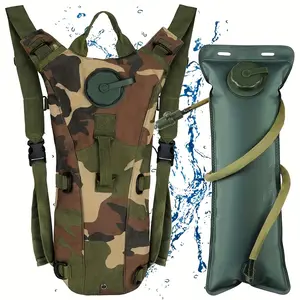 101.44oz Water Backpack for Hiking, Water Hydration Backpack for Running, Tactical Hydro Backpack with 101.44oz Water Bladder, Hydration Packs for Festivals Rave