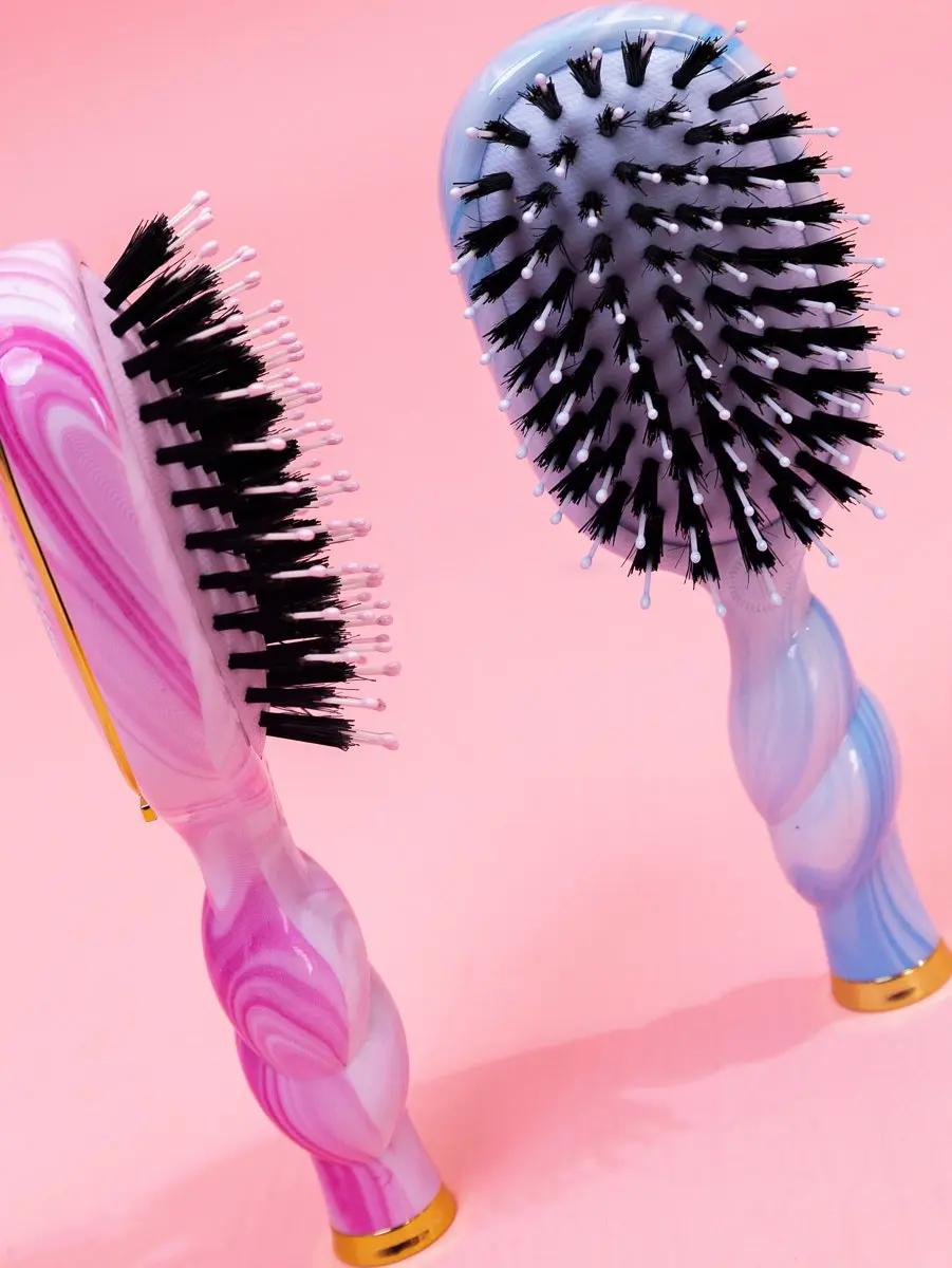 Mini Boar Bristle Hair Brush |