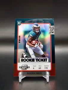 2021 Panini Contenders Optic #63 Rookie Ticket Red Prizm /175