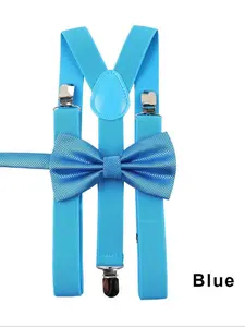 Men's Four Clip Elastic Back Tie Set, Comfortable Durable Daily Wear, Fashion Men's Underwear Accessories, Stylish Innerwear, Bow Ties