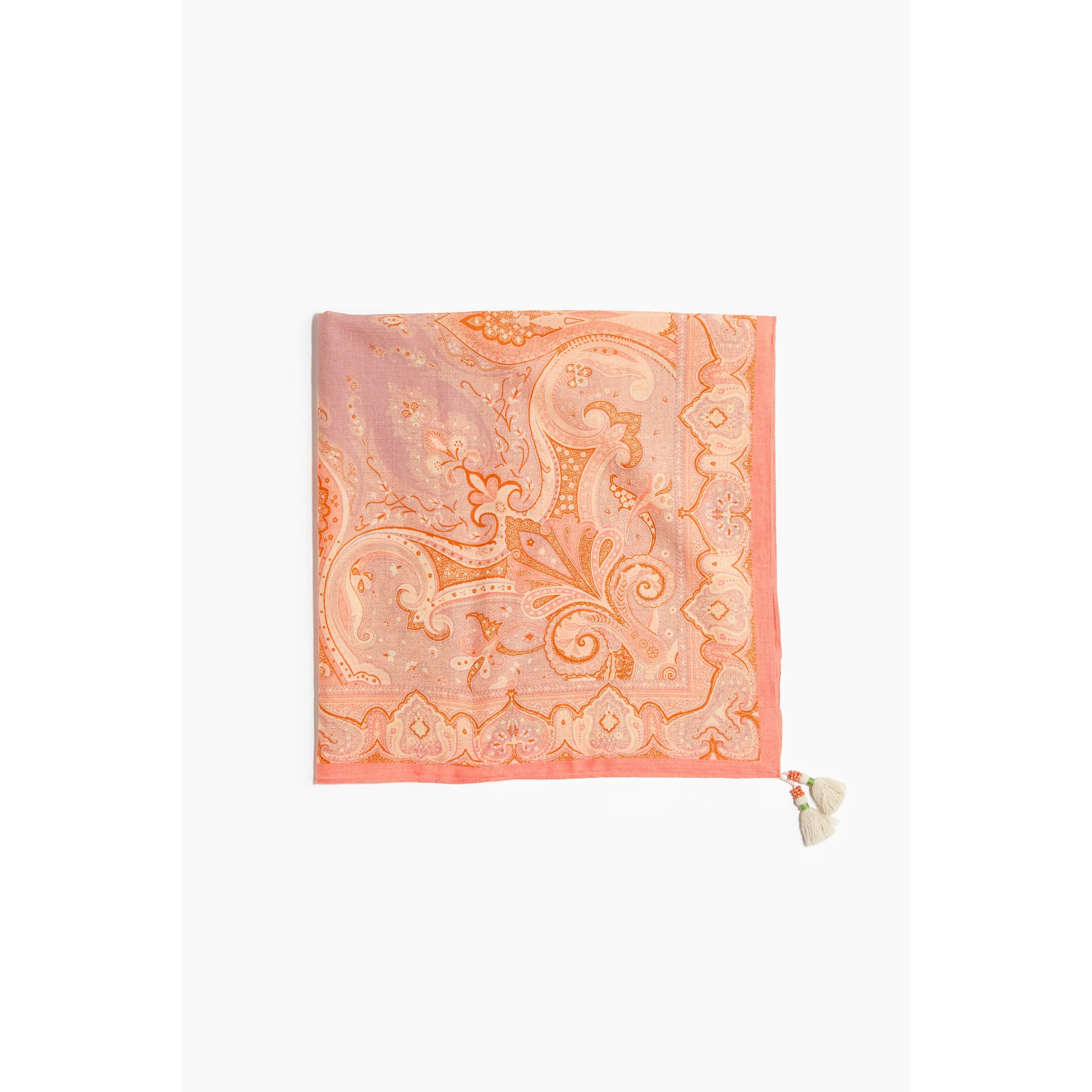 H&M Printed cotton scarf