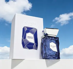 Fragrance World French Avenue Atlantis Extrait de Parfum, Premium Strong Concentrated Unisex Fragrance Spray, Long Lasting Luxury Marine Woody Scent 3.4 Fl Oz 100ml