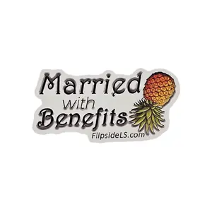 Married with Benefits sticker for Swingers.