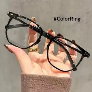 Reading Glasses Anti-Blue Light Glasses,Unisex Fashionable Oval Frame Eyeglasses Trendy Casual Design for Everyday Use & Outdoor Activities Blue Light Blocking Glasses