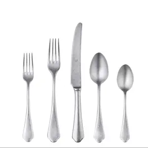 Mepra Dolce Vita Vintage Silver 20-Piece Flatware Set