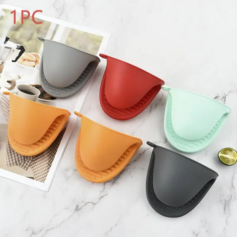 Random Color Silicone Oven Mitts, Heat Resistant Oven Gloves, Non-slip Oven Mitts, Thick Kitchen Accessories