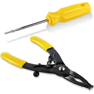 Sprinkler Head Adjustment Tool Set Compatible with RainBird 1800/5000 Series MP PGP Sprinkler Heads Pull Up Tools, Screwdriver Rotor Adjustment Tool for Lawn Irrigation System Repair