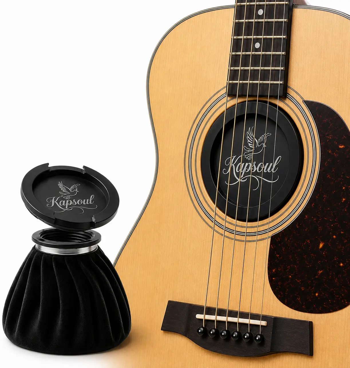 Acoustic Guitar Urn, Memorial Musical Tribute, Elegant Tribute for Honoring Loved Ones, Securely Holds Ashes