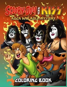 Scooby Rock & Roll Mystery Coloring Book for Kids and Adults – Fun Cartoon Music Adventure Pages Paperback – January 4, 2021