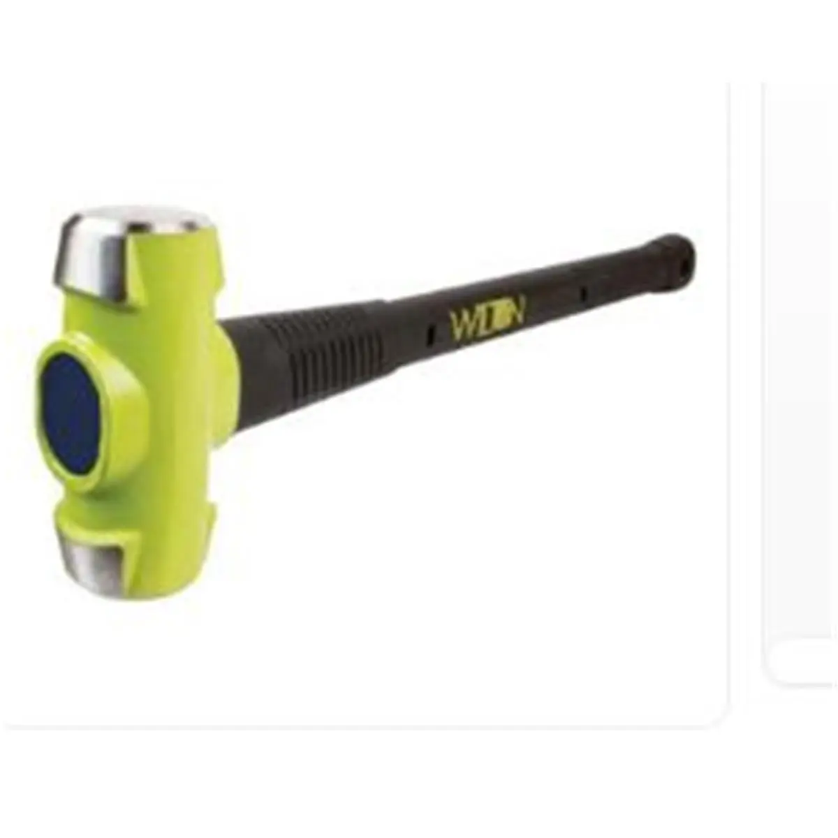 Wilton WIL41036 Metal Sledgehammer - 10 Lbs, 36" Handle Length, 6" Width, Unbreakable Handle, Vibration-Absorbing Neck, Lanyard Hole, Ideal for Bashing Tasks