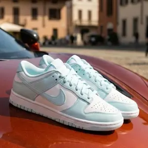Nike Dunk Low Glacier Blue DV0833-104 Mens Fashion Sneakers New