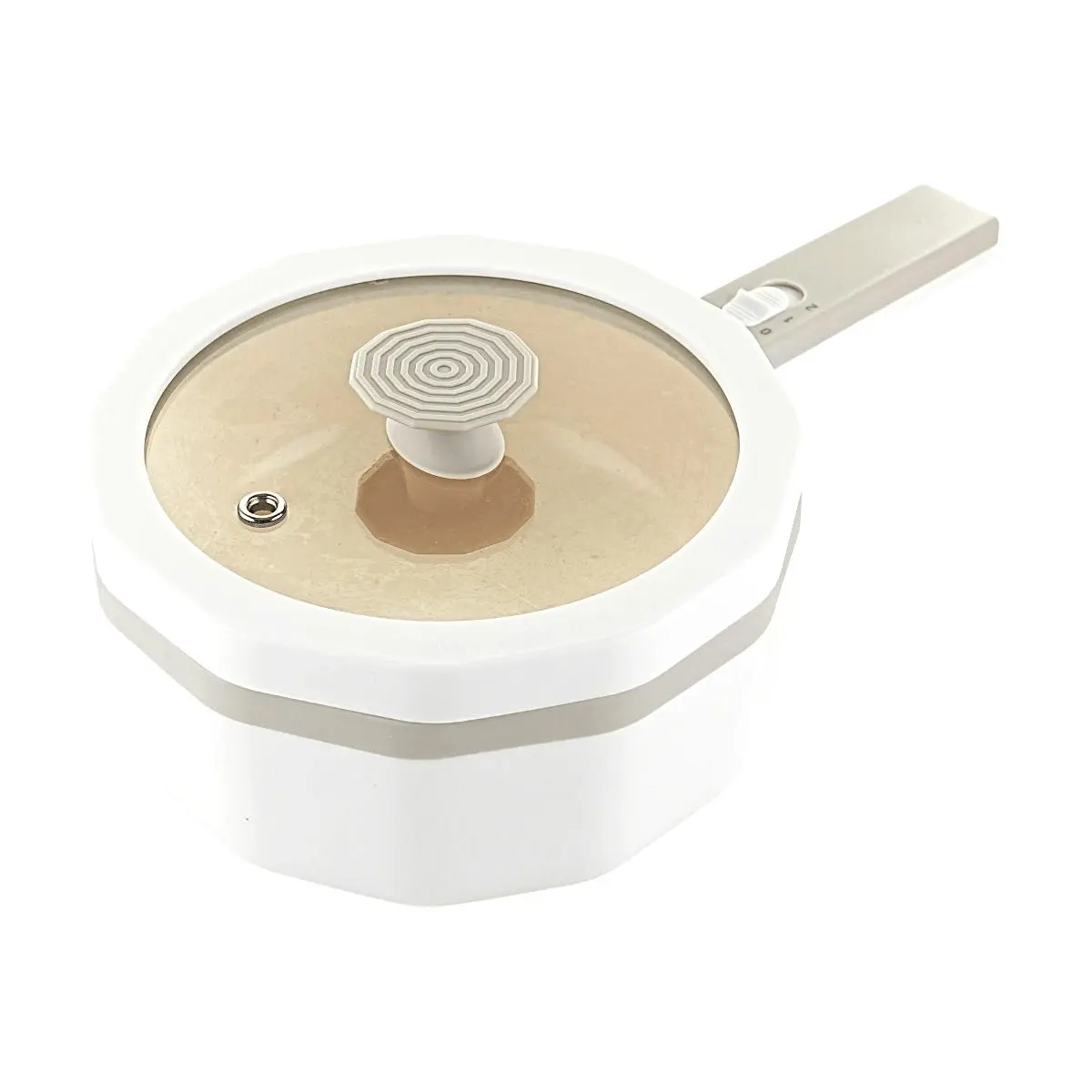 Mini Electric Cooker 1.5L, Non-stick Pot for Dorm, Frying, Stewing, Boiling Noodles, Baby Food Maker