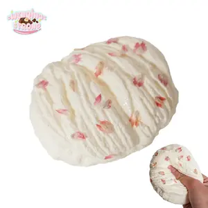 【WenQing Taba Squishy】flower bread- Handmade Taba Squishy Toys, adult fidget toys, decompression venting toys, taba squishy, ​​​​ full silicone reborn squishy, ​​​​perfect for stress and anxiety relaxation