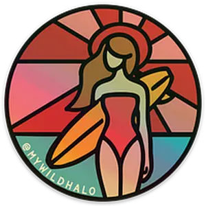 Wild Halo Sticker