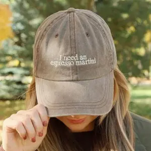 'I Need An Espresso Martini' Baseball Hat