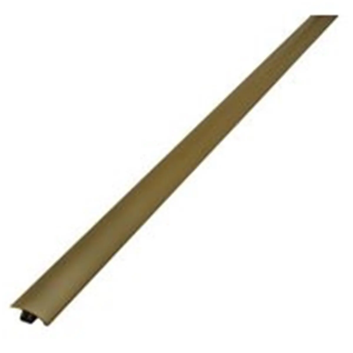 M-D Building Products 36 in. Multi-Purpose Antique Brass Flooring Reducer - Snap Track Design, 1/2"h Difference Compatibility, High Strength Adhesive, Connects 2 Floors & Ensures Smooth Transition