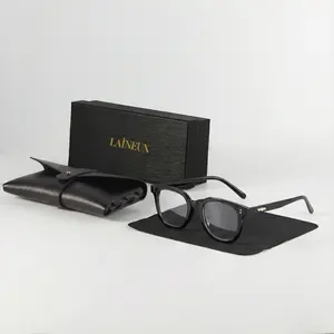 Laineux Eyewear Full-Frame Blue Light Glasses Fashion Unisex Frames Lightweight Resin Lens Anti-Blue Light Comfort Fit for Everyday Use His and Hers Gifts Stylish Fashion Accessory