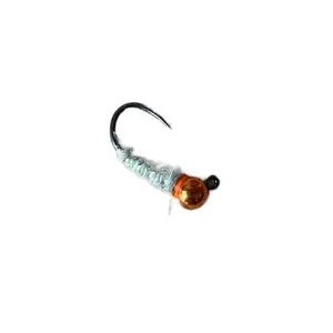 Hand tied Walt’s worm 4mm tungsten bead barbless jig 5pk