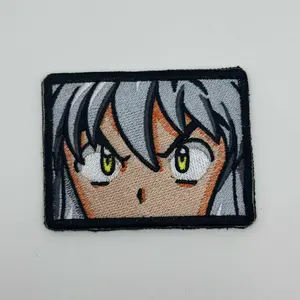 Stxtch embroidered anime patch- Dog demon
