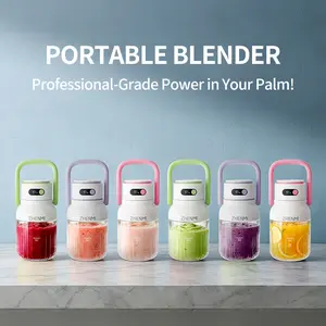 Ideal Gift for Holiday & Birthday: ZHENMI BPA-Free Cordless Blender, 33oz Portable Ice Crushing Blender for Shakes & Smoothies, USB Rechargeable summervibes