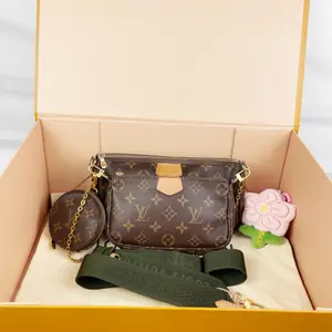 Pre-owned Louis Vuitton Canvas Shoulder Bags 9.45'' 20 R2759 Shoulder Bag C9208220983 0226 T3 Mia