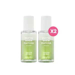 House of Hur Matcha Calming Ampoule Duo | Korean Skincare for Glass Skin Glow