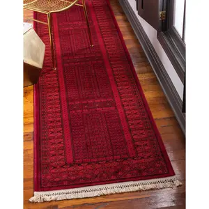 Red Bokhara Rug