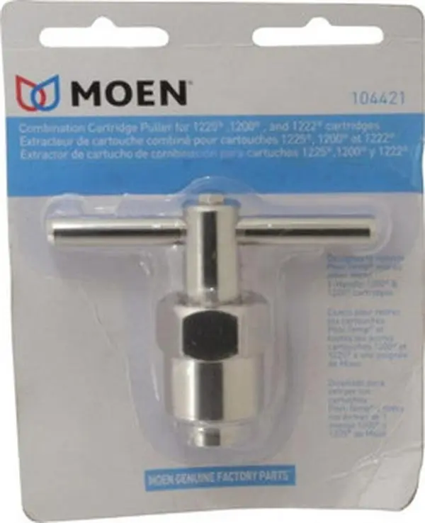 Moen All-Seasons Cartridge Puller, Model 104421 - Plumbing Tool for Cartridge Removal