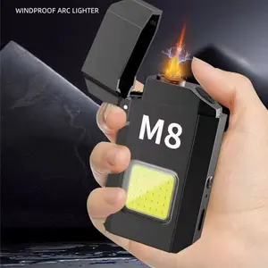 Rechargeable Keychain Light, Electric Wire Lighter, Mini Portable Key Light, COB Work Light