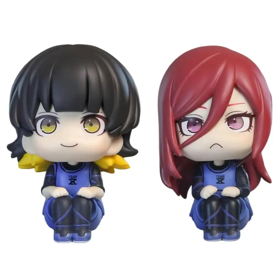 13CM Anime Figure BLUE LOCK Nagi Seishiro Rin Itoshi Action Figures Collection Model Figurine Doll Ornament Children Toy Gift