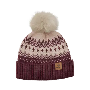 Ariat ADT Hansford Burgandy Beanie 10053855