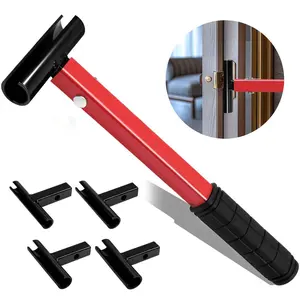 4 in 1 Hinge Adjustment Wrench Tool Kit, Adjustable Hinge Installation & Removal Tool, Professional Door Hinge Adjustment Tool