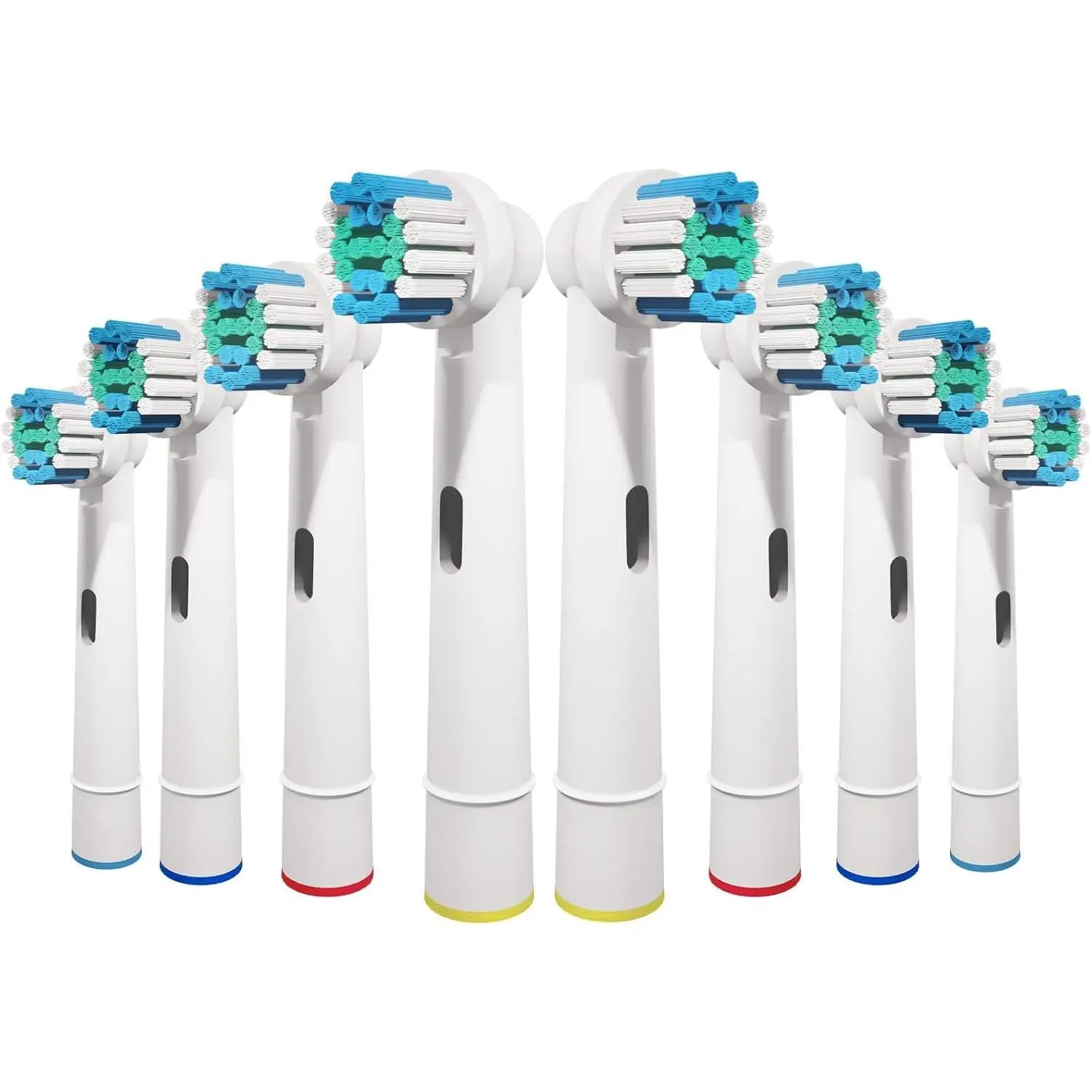Sensitive Replacement Toothbrush Heads, 12-Count Mixed Refills, Compatible with Oral-B Braun Professional Electric Toothbrushes (Pro 500/750/1000/1500/3000/3757/5000/7000/7500/8000)