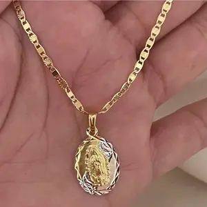 18k Gold Plated Guadalupe Necklace