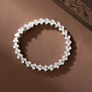 Three-combination tennis bracelets for men and women, premium jewelry for proposals, engagements, and weddings, perfect as Christmas, Halloween, or birthday gifts