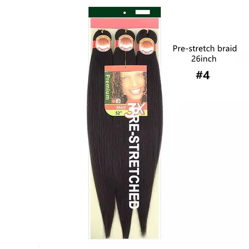 3X 52” easy Braiding Hair pre-stretched Xpression