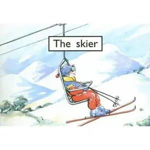 USED-The Skier (Rigby PM Collection: PM Starters One) by Beverley Randell (Unknown)