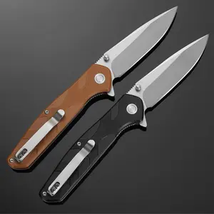 EDC camping self-defense folding knife multifunctional mini knife G10 handle high hardness long-lasting sharpness portable knife outdoor knife