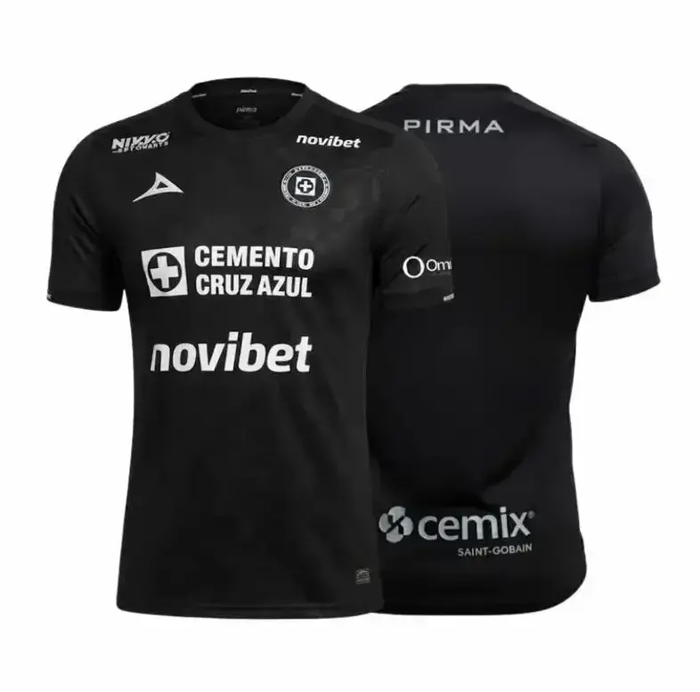 Men's Pirma Cruz Azul 25/26 Football Jersey - Custom Name & Number Collection Edition Soccer Jerseys Game Day Outfit, Sports Clothing 3D Print Unisex, Jersey For Football Fans, Gift for him