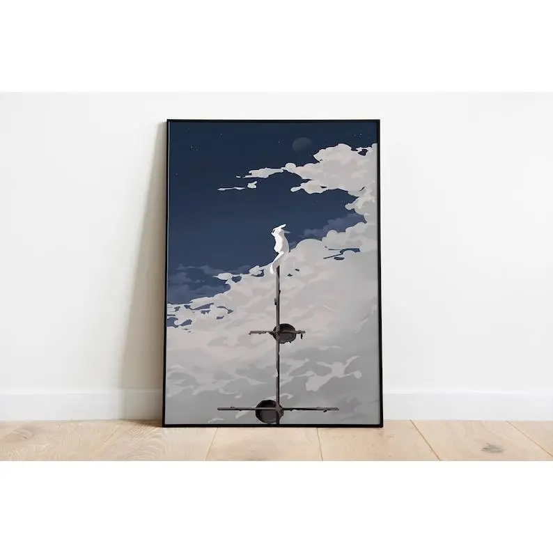 Rain World Poster | Video Game Poster | Room Décor