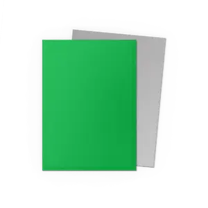 Dragon Shield Standard Dual Matte Sleeves: Apple Green & Silver (100ct.)